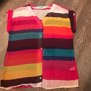 FUN Karlie Top- Size Small